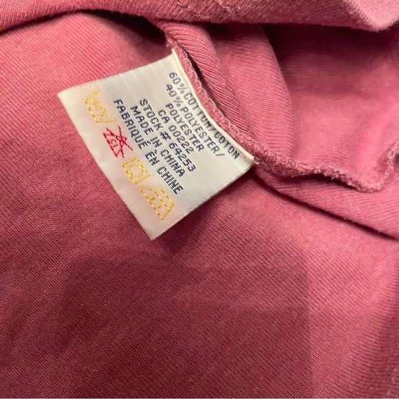 🌸  Vintage Sears Tradition Woman’s Pink T-Shirt - Size 1X (18W) 🌷 - Picture 9 of 10